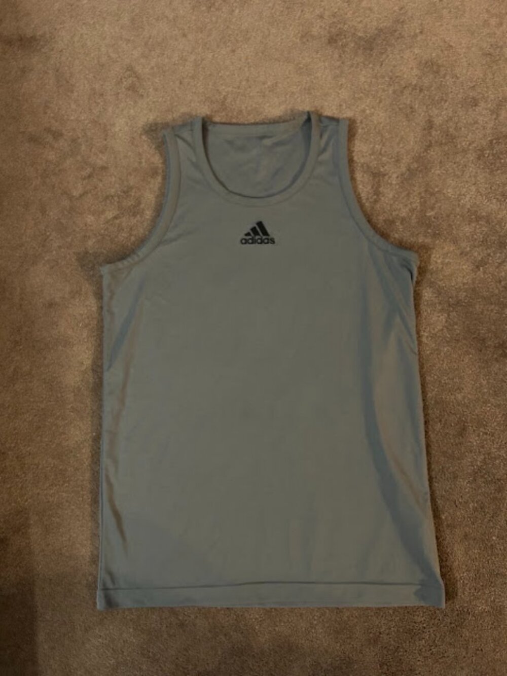 Adidas AEROREADY Women’s Gray Athletic Workout Tank Size Medium